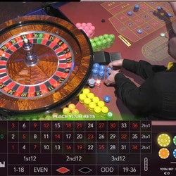 Authentic Gaming Turbo Live Roulette Table