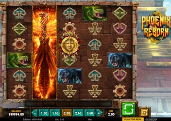 Zoom sur la machine à sous Phoenix Reborn de Play'n Go