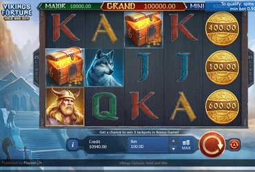 Machine à sous Vikings Fortune Hold and Win
