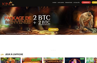 Revue et avis sur le casino bitcoin KingBit