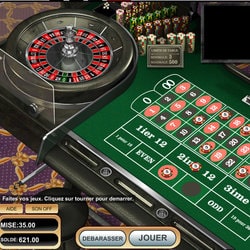 les tables de roulette en ligne gratuite sont disponible seulement en version RNG