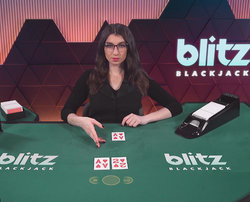 Blackjack Blitz de Netent Live sur Lucky31