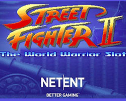 La machine à sous Street Fighter II de Netent