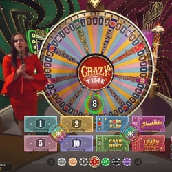 Wheel of Fortune Crazy Time on Dublinbet is a flagship game from Evolution Gaming