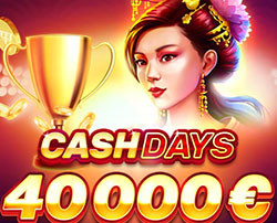 Tournoi Playson Cash Days sur Cresus Casino