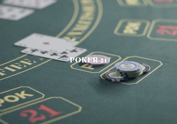 Le Poker 21 est un jeu de cartes proche du Poker et Blackjack