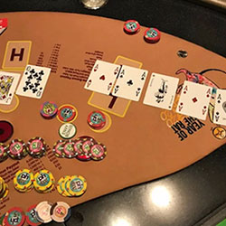 Jackpot progressif au pai gow poker au Planet Hollywood