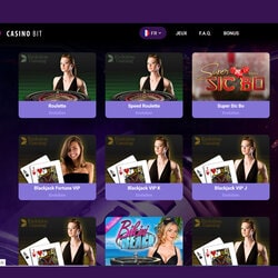 CasinoBit le Live casino bitcoin par excellence