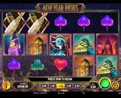 Machine à sous New Year Riches de Play'n Go sur Magical Spin