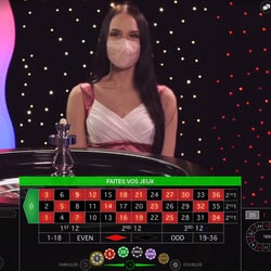 La Roulette Immersive est une des 3 roulettes en live de Magical Spin