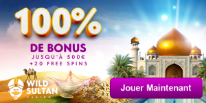 Avis Casino recommande Wild Sultan