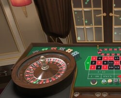 Le jeu en live First Person American Roulette d'Evolution sur MrXbet