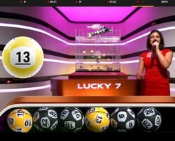 Loterie en ligne Lucky7 de Betgames fait peau neuve