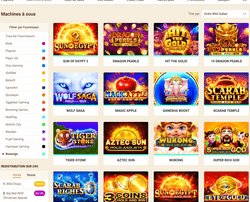 le casino en ligne Wild Sultan propose un tournoi de machines à sous Boongo