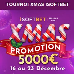 Magical Spin organise un tournoi de machines à sous Xmas iSoftBet