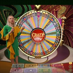 Bonus special pour Crazy Time sur Cresus Casino