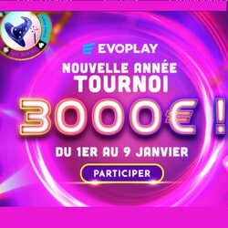 Tournoi de machines a sous Evoplay sur Magical Spin