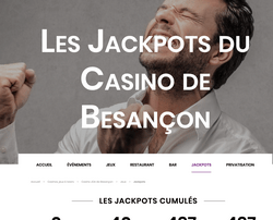 Un couple décroche un jackpot progressif au Casino de Besançon