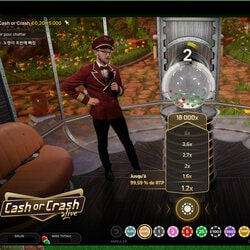 Promotion Cash or Crash d'Evolution sur Wild Sultan Casino