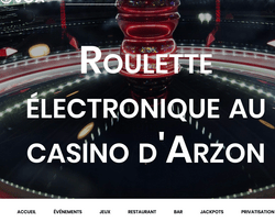 Le Casino JOA d'Argon integre une roulette anglaise électronique dans sa gamme de jeux