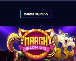 Tournoi de machines à sous sur Lucky8 avec la promo March Madness