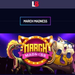 Tournoi de machines à sous sur Lucky8 avec la promo March Madness