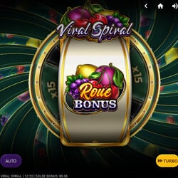 Roue de la Fortune Viral Spiral de Red Tiger sur Cresus Casino