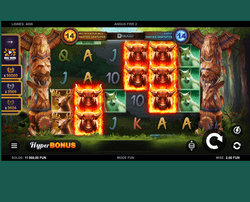 La slot en ligne Angus Fire 2 rapporte gros sur le casino en ligne Cresus