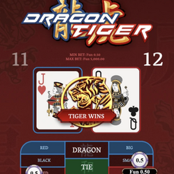 MrXbet integre le jeu Dragon Tiger du logiciel One Touch