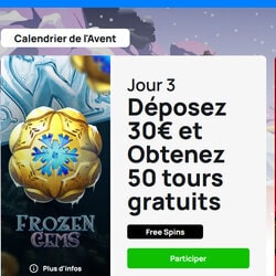 Calendrier de l'Avent 2022 du casino en ligne Millionz