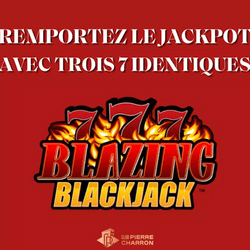 jackpot au blackjack au Club Pierre Charron