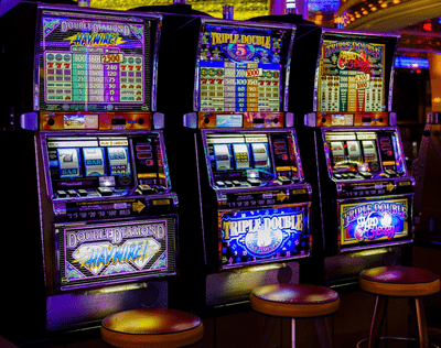 Machines a sous dans un casino