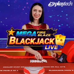 Mega Fire Blaze Blackjack Live du logiciel Playtech