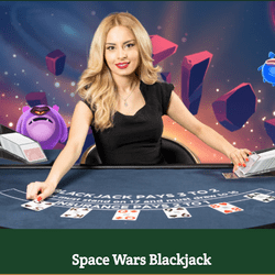 Space Wars Blackjack Promo on Dublinbet