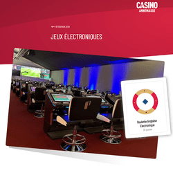 roulette électronique du Casino d'Annemasse