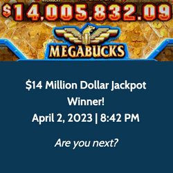 Jackpot Megabucks a l'Atlantis Casino Resort Spa