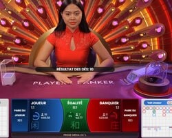 Mega Baccarat sur Magical Spin