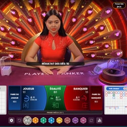 Mega Baccarat sur Magical Spin