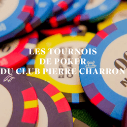 Tournoi de poker au Club Pierre Charron