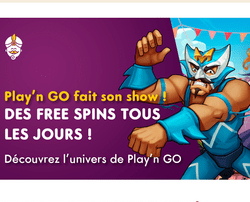 Free spins sur des slots en ligne Play'n GO de Wild Sultan