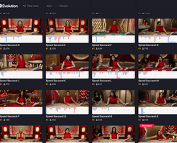 Magical Spin rajoute des tables de baccarat en ligne d'Evolution