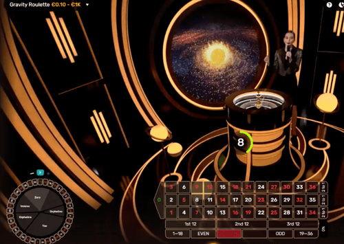 Gravity Roulette de Beter Live