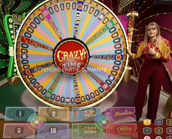 Crazy Time dispo dans les casinos online du New Jersey