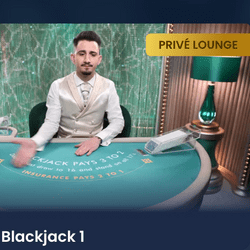 Table de Blackjack Privée pour joueurs en ligne VIP