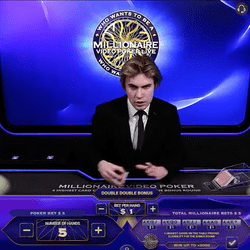 Who Wants to Be A Millionaire Video Poker Live by Playtech