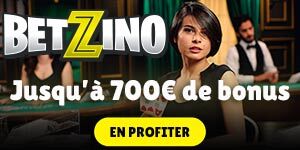Betzino dans le top 3 Avis casino