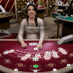 Black jack en live sur Casino WinOui