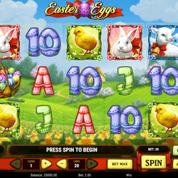 Slot Easter Eggs de Play'n Go