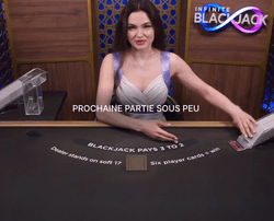 Infinite Blackjack sur Lucky8