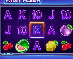 Slot en ligne Fruit Flash du logiciel Red Tiger